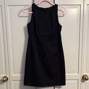 Just Taylor Elegant Black Flower Geometric pattern Shift dress size 2
